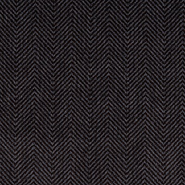 Donghia CASHMERE VELVET HERRINGBONE - MEDIUM GRAY upholstery fabric swatch for sample-first furniture planning