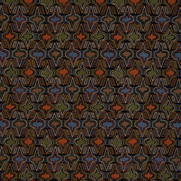 Donghia CASINO ROYALE - CARNIVAL upholstery fabric swatch for sample-first furniture planning