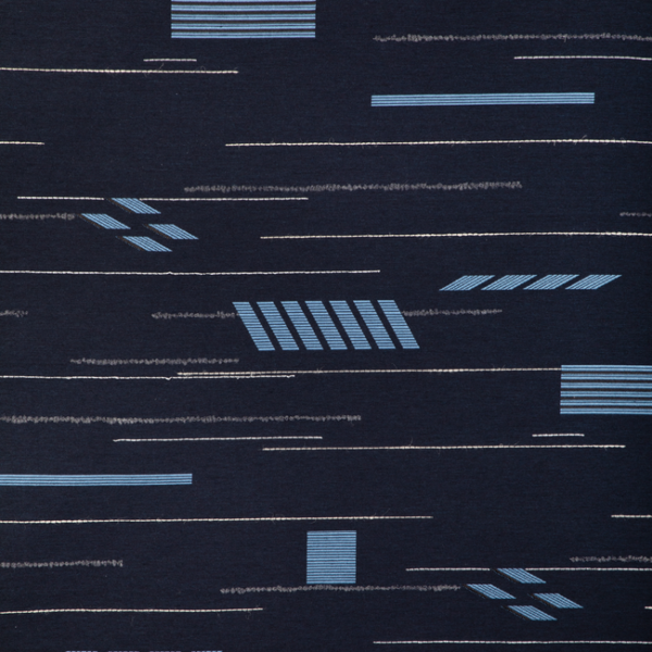 Donghia ROAD RUNNER - MARINE upholstery fabric swatch for sample-first furniture planning