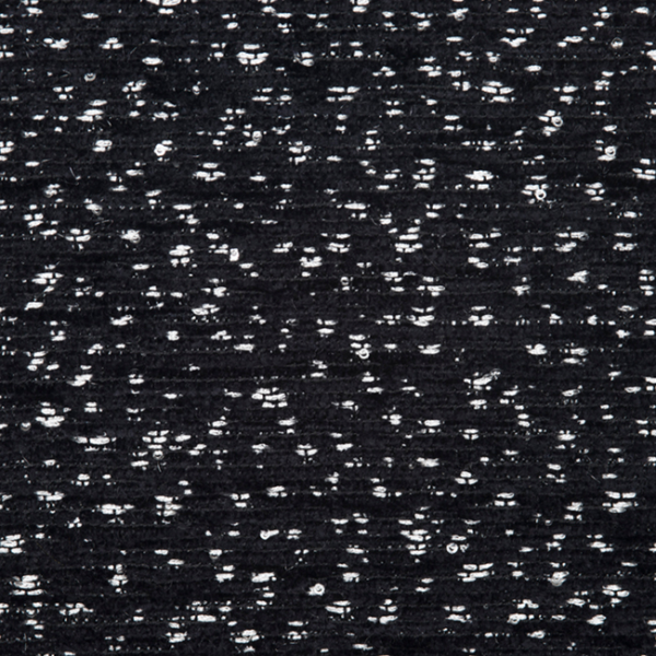 Donghia STARLIGHT - BLACK upholstery fabric swatch for sample-first furniture planning