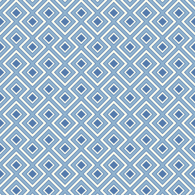 G P & J BAKER ASHMORE WALLPAPER LA FIORENTINA SMALL - BLUE BW45098.1.0