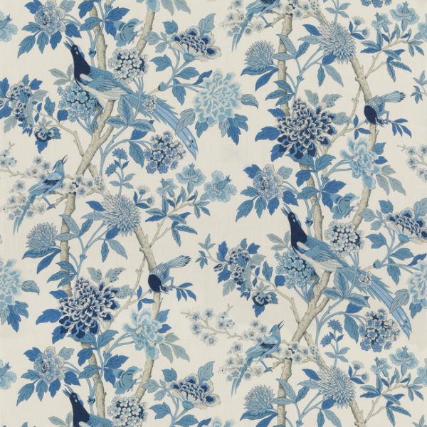 G P & J BAKER CHIFU HYDRANGEA BIRD (ARCHIVE) - BLUE BP10851.1.0