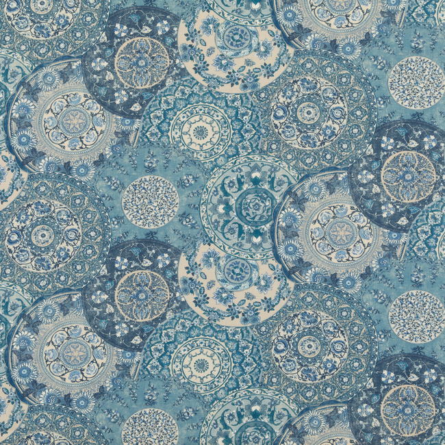 G P & J BAKER CHIFU IMARI - BLUE BP10856.1.0 - Discontinued