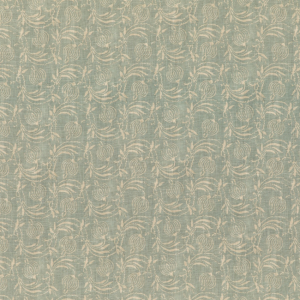 G P & J BAKER COROMANDEL SMALL PRINTS POMEGRANATE - AQUA BP10825.4.0