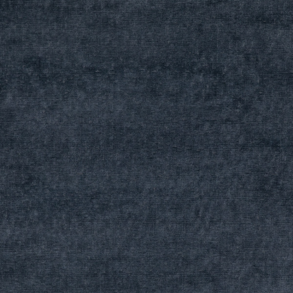 G P & J BAKER COROMANDEL VELVETS ALMA VELVET - INDIGO upholstery fabric swatch for sample-first furniture planning