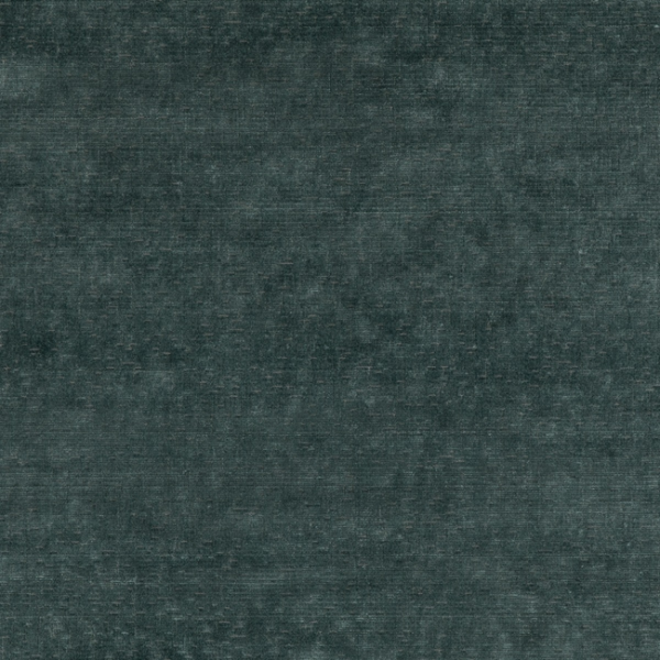 G P & J BAKER COROMANDEL VELVETS ALMA VELVET - TEAL upholstery fabric swatch for sample-first furniture planning