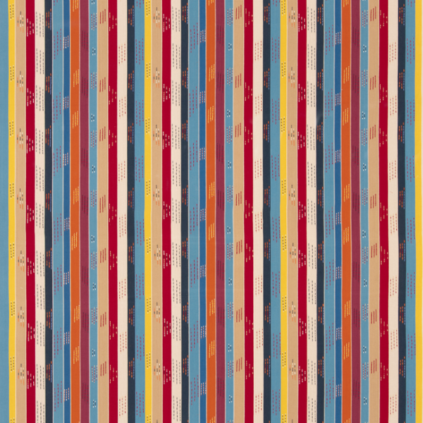 G P & J BAKER G P & J BAKER X KIT KEMP JOGALONG - JEWEL upholstery fabric swatch for sample-first furniture planning