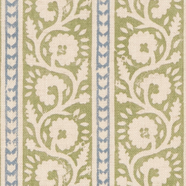 G P & J BAKER HOUSE SMALL PRINTS BIBURY - GREEN/BLUE BP10999.2.0