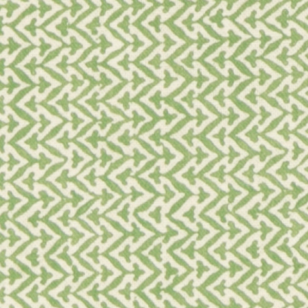 G P & J BAKER HOUSE SMALL PRINTS TILLY - GREEN upholstery fabric swatch for sample-first furniture planning