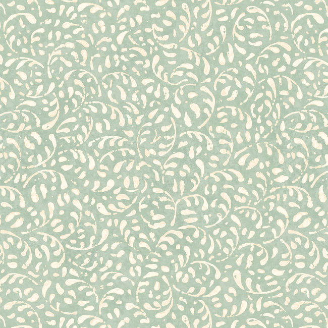 G P & J BAKER HOUSE SMALL PRINTS WALLPAPERS TANSY - AQUA BW45116.2.0