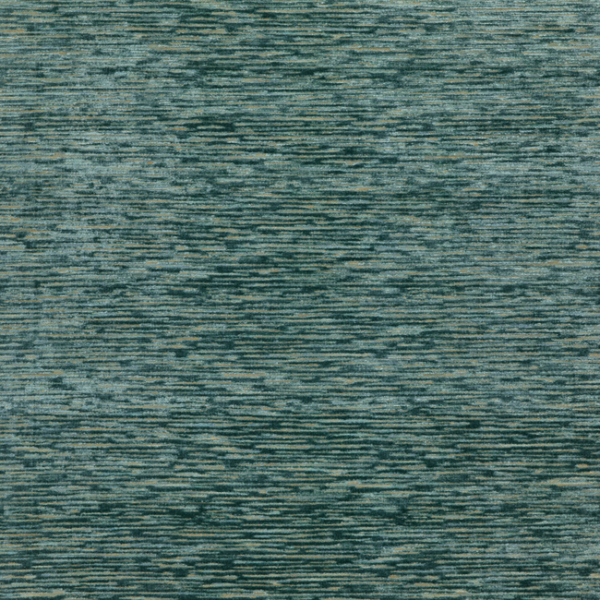 G P & J BAKER KESWICK VELVET - AQUA upholstery fabric swatch for sample-first furniture planning