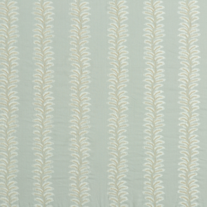 G P & J Baker Langdale Bradbourne - Pale Aqua upholstery fabric swatch