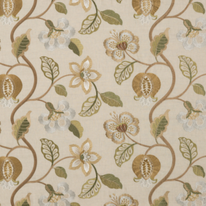 G P & J Baker Langdale Elvaston - Willow upholstery fabric swatch