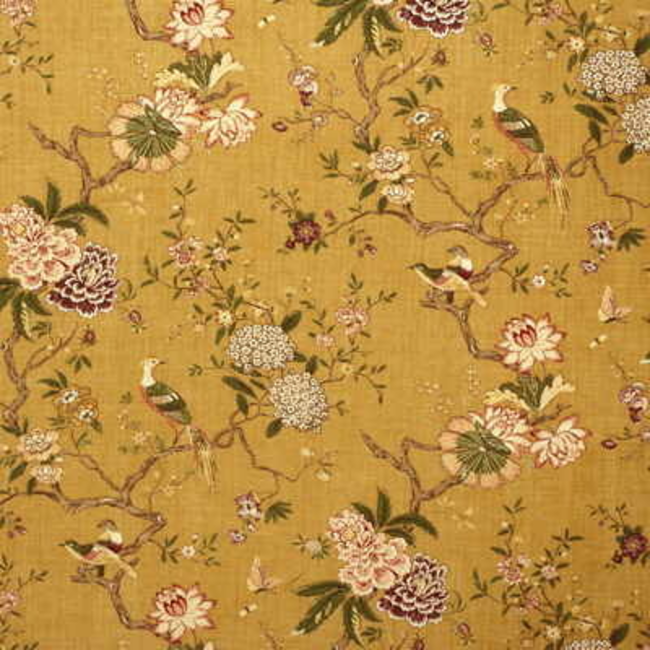 G P & J BAKER ORIENTAL BIRD - GOLD R1398.1.0