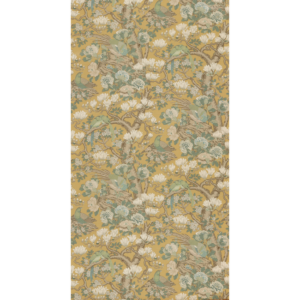 G P & J Baker Rockbird Signature - Ochre upholstery fabric swatch