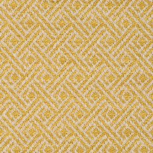 G P & J Baker Silverton Weaves Easton - Gold upholstery fabric swatch