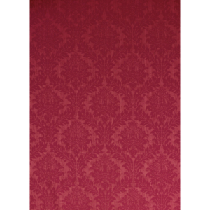G P & J Baker Simply Damask Lydford Damask - Ruby upholstery fabric swatch