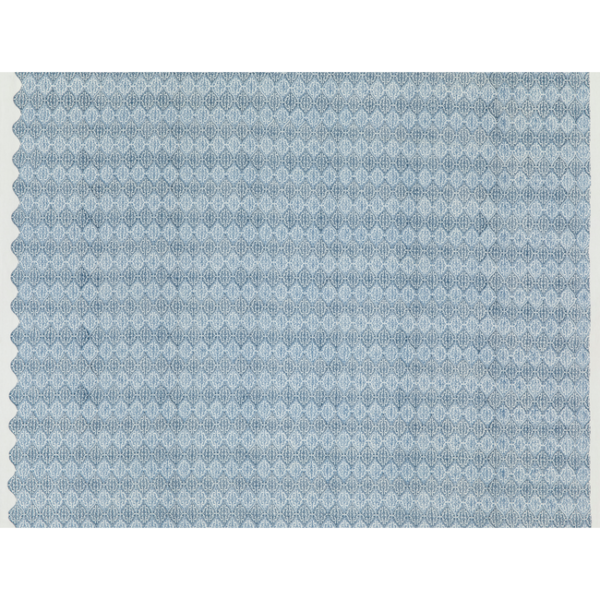 G P & J BAKER TIVINGTON - INDIGO upholstery fabric swatch for sample-first furniture planning