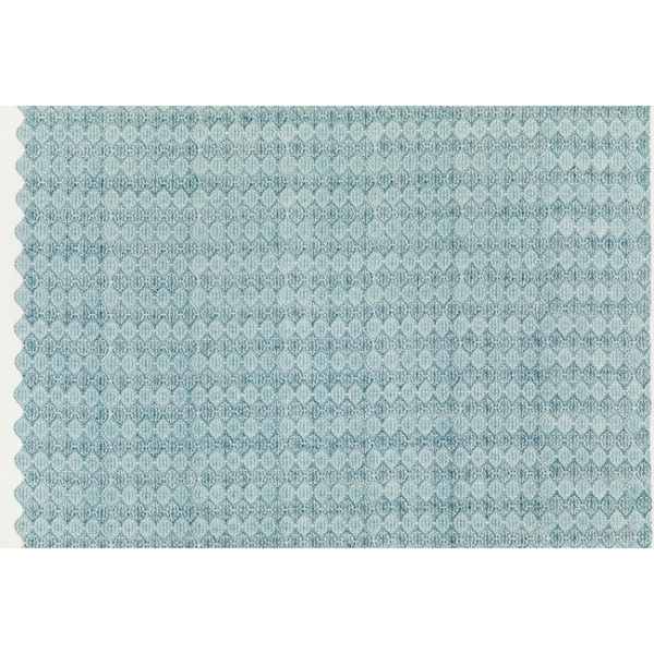 G P & J BAKER TIVINGTON - SOFT TEAL upholstery fabric swatch for sample-first furniture planning