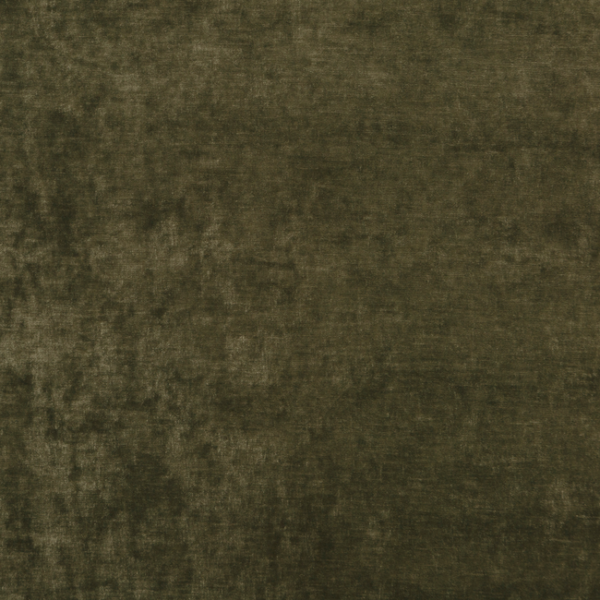 G P & J BAKER VINTAGE VELVETS VINTAGE VELVET - OLIVE upholstery fabric swatch for sample-first furniture planning