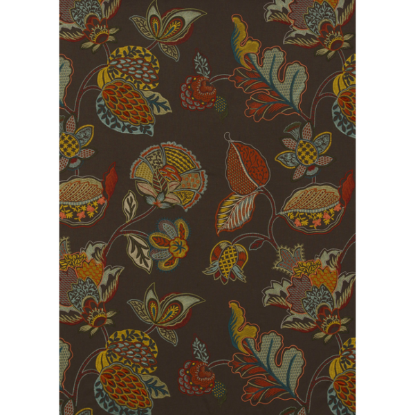 G P & J Baker AUDLEY - AMBER/BRONZE upholstery fabric swatch for sample-first furniture planning