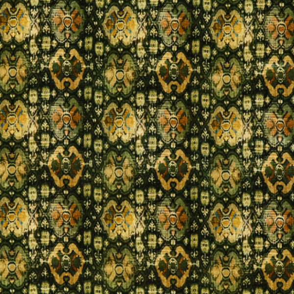 G P & J Baker PETROPOLIS - EMERALD upholstery fabric swatch for sample-first furniture planning