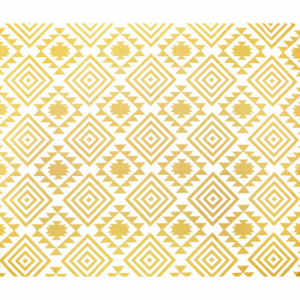 Gaston Y Daniela Africalia Ava - Amarillo upholstery fabric swatch