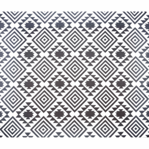 Gaston Y Daniela Africalia Ava - Navy upholstery fabric swatch