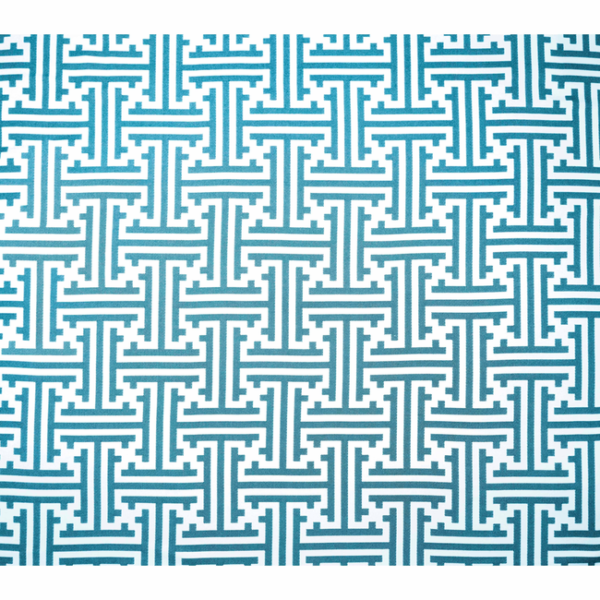 GASTON Y DANIELA AFRICALIA CLARK - TURQUESA upholstery fabric swatch for sample-first furniture planning