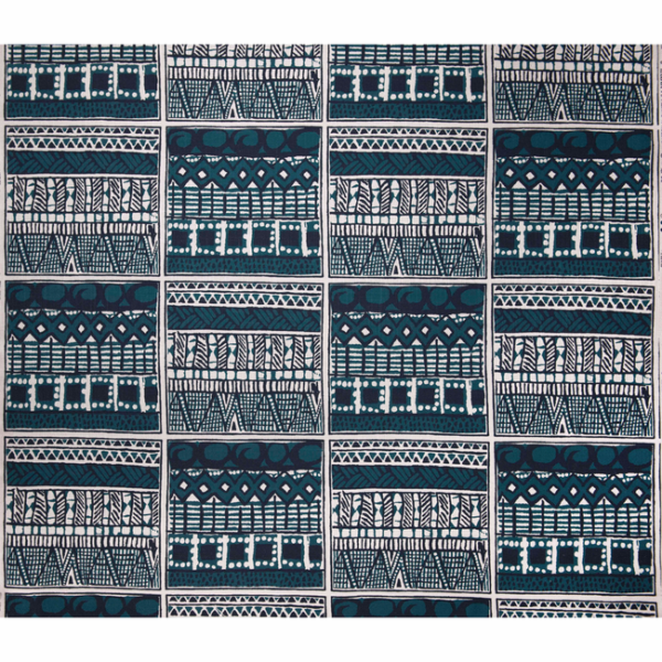GASTON Y DANIELA AFRICALIA SUAJILI - AZUL PETROLE upholstery fabric swatch for sample-first furniture planning