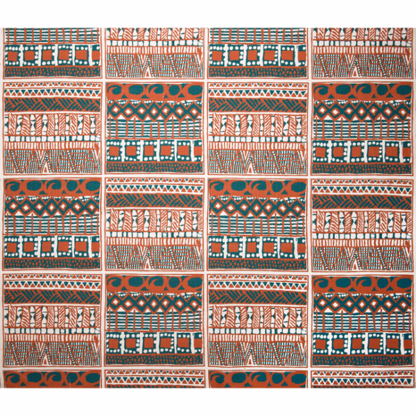 GASTON Y DANIELA AFRICALIA SUAJILI - NARANJA upholstery fabric swatch for sample-first furniture planning