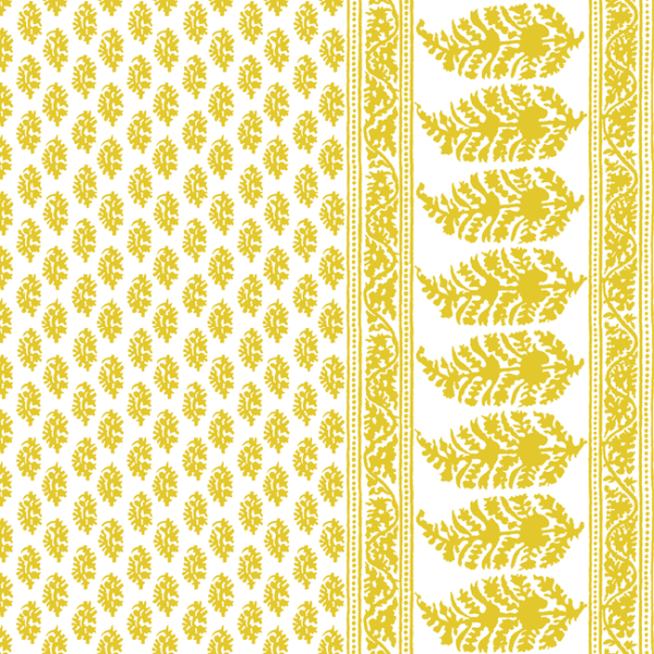 GASTON Y DANIELA GASTON Y DANIELA LORENZO CASTILLO V ARAVAQUITA - AMARILLO upholstery fabric swatch for sample-first furniture planning
