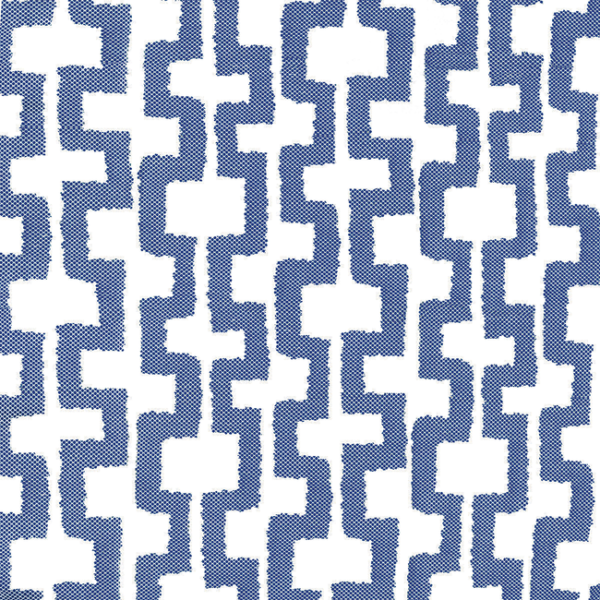 GASTON Y DANIELA JAPON RYU - AZUL upholstery fabric swatch for sample-first furniture planning