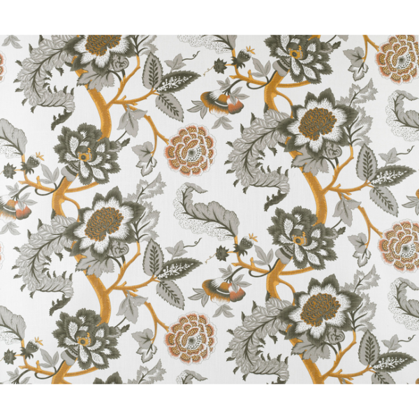GASTON Y DANIELA LORENZO CASTILLO LAIDI - OCRE upholstery fabric swatch for sample-first furniture planning