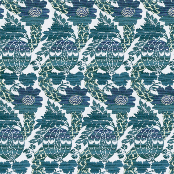 GASTON Y DANIELA LORENZO CASTILLO VI ALEJANDRA - VERDE upholstery fabric swatch for sample-first furniture planning