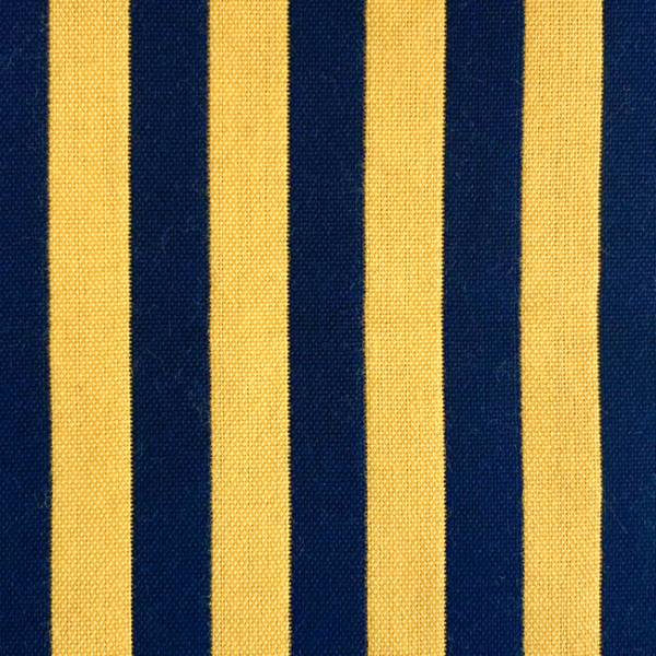 GASTON Y DANIELA LORENZO CASTILLO VI BENJAMIN - AMARILLO/NAVY upholstery fabric swatch for sample-first furniture planning