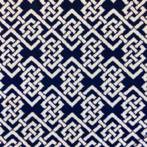 Gaston Y Daniela Lorenzo Castillo Vi Ephraim - Navy upholstery fabric swatch