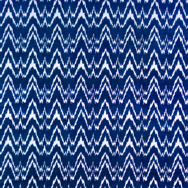 GASTON Y DANIELA LORENZO CASTILLO VII THE RECTORY JANANO - NAVY upholstery fabric swatch for sample-first furniture planning