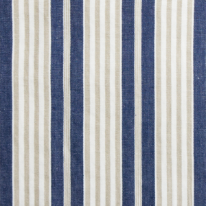 Gaston Y Daniela Luis Bustamante Hamptons - Azul/gris upholstery fabric swatch