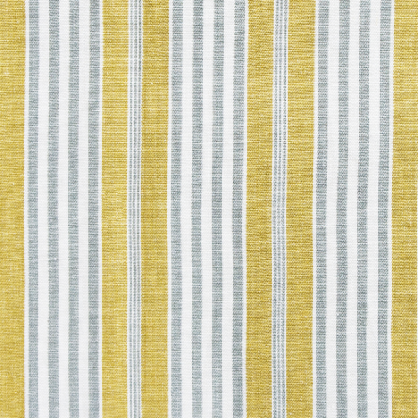 GASTON Y DANIELA LUIS BUSTAMANTE HAMPTONS - LINO/MOSTAZA upholstery fabric swatch for sample-first furniture planning