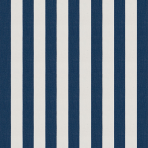 Gaston Y Daniela Maiorica Almudaina - Blanco/azul Oscuro upholstery fabric swatch