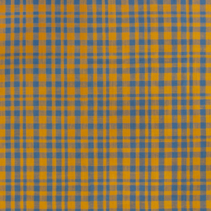 Gaston Y Daniela Maiorica Drach - Ocre/azul Plomo upholstery fabric swatch