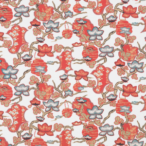 Gaston Y Daniela Maria - Fresa/agua upholstery fabric swatch