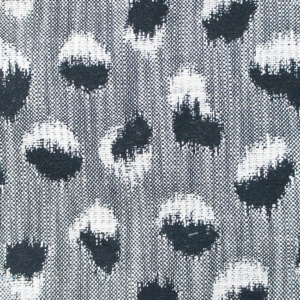 Gaston Y Daniela Nuevo Mundo Castilla - Black upholstery fabric swatch