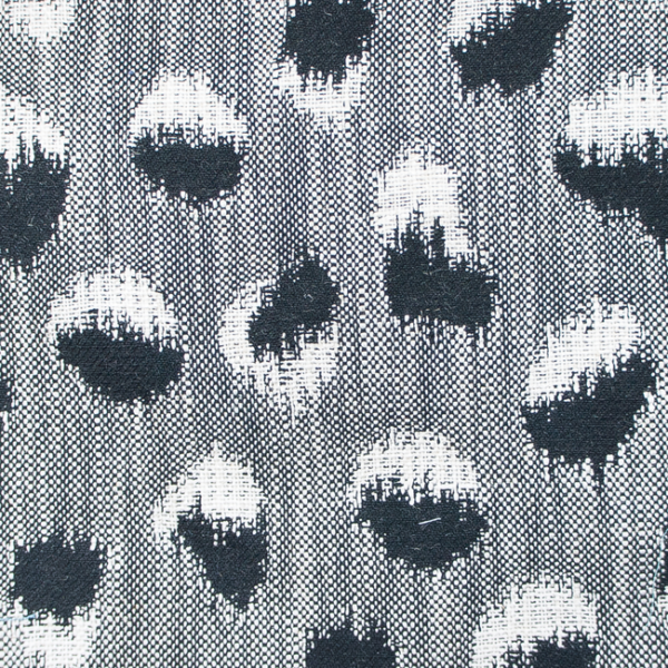 GASTON Y DANIELA NUEVO MUNDO CASTILLA - BLACK upholstery fabric swatch for sample-first furniture planning