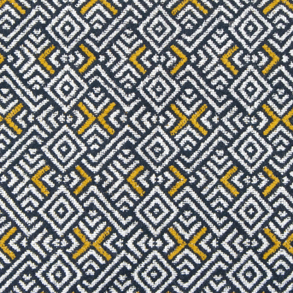 GASTON Y DANIELA NUEVO MUNDO INCA - AMARILLO upholstery fabric swatch for sample-first furniture planning