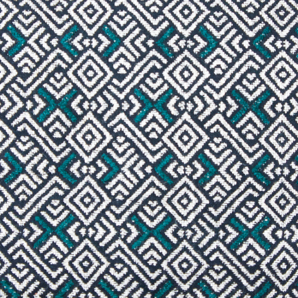 GASTON Y DANIELA NUEVO MUNDO INCA - OCEANO upholstery fabric swatch for sample-first furniture planning