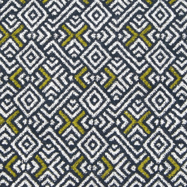 GASTON Y DANIELA NUEVO MUNDO INCA - VERDE upholstery fabric swatch for sample-first furniture planning
