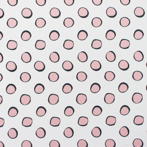 GASTON Y DANIELA NUEVO MUNDO SOLIS - BLANCO/ROSA upholstery fabric swatch for sample-first furniture planning