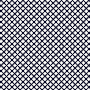 Gaston Y Daniela Trellis - Navy/gris upholstery fabric swatch